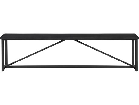 Moe's Home Sierra Black Accent Bench