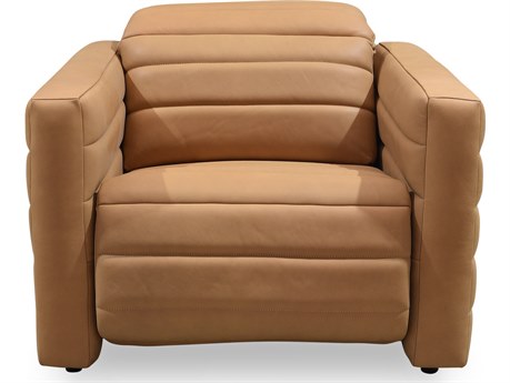 Moe's Home Juno Brown Recliner Leather Chair