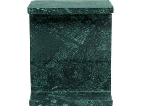 Moe's Home Tullia Rectangular Marble Green End Table
