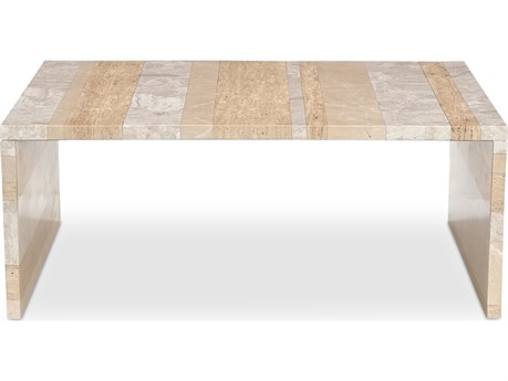 Moe's Home Rosa Coffee Table Multicolor Marble