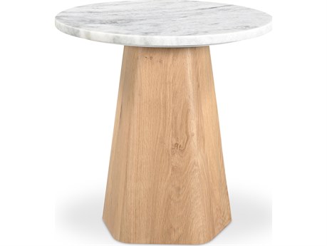 Moe's Home Evelyn Ashen Gray 20" End Table