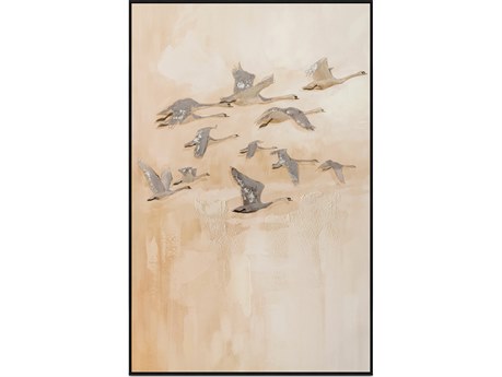 Moe's Home Unison Framed Painting