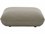 Moe's Home Collection Zeppelin Stone White Ottoman  MEKQ101418