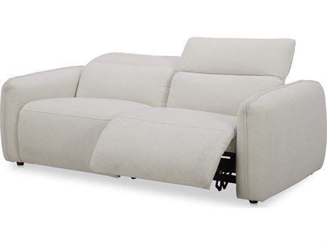 Moe's Home Eli Power Recliner White Upholstered Sofa