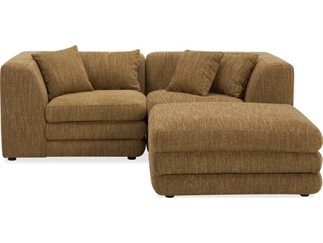 Moe's Home Lowtide Nook Modular Sectional Amber Glow