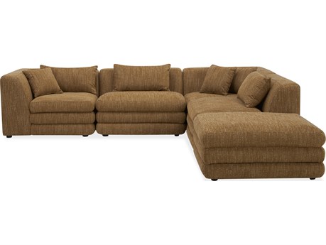 Moe's Home Lowtide Dream Modular Sectional Amber Glow
