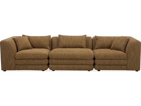 Moe's Home Lowtide Modular Sofa Amber Glow