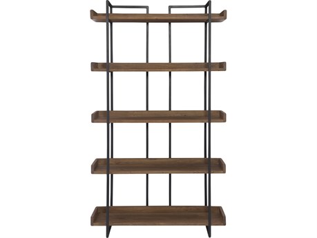 Moe's Home Vancouver Light Brown Bookcase