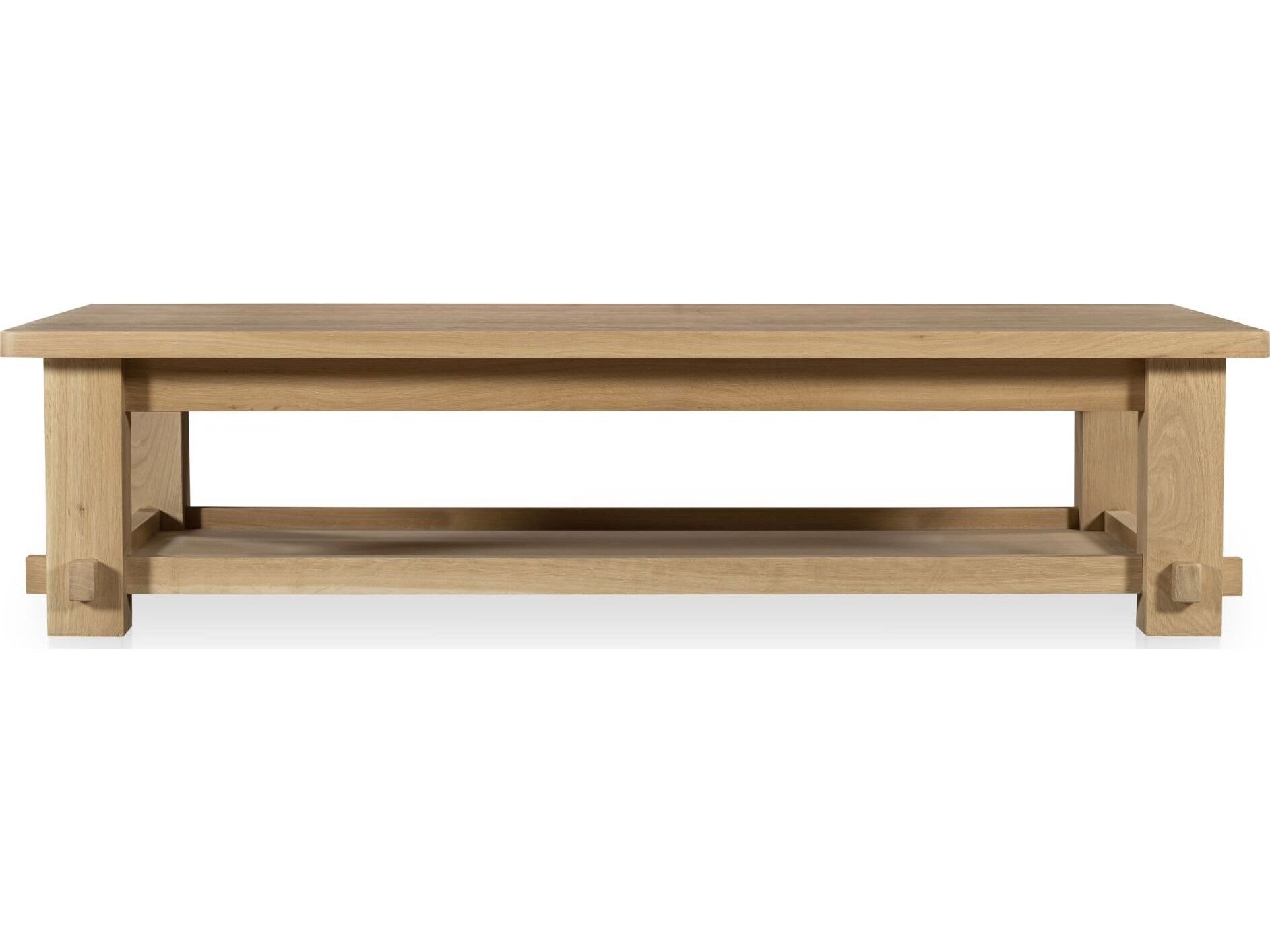 Moe's Home Morey Rectangular Wood Natural Coffee Table