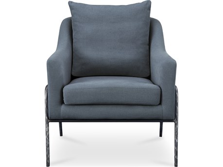 Moe's Home Archer Accent Chair Linen Blend