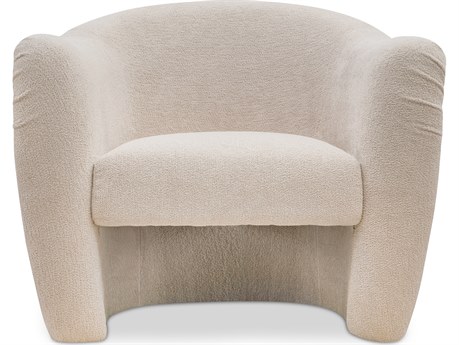 Moe's Home Domino White Accent Chair