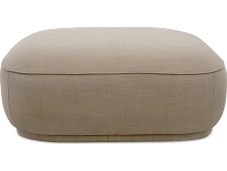Moe's Home Marion Beige Upholstered Ottoman