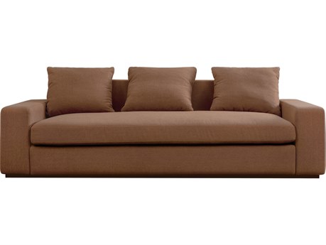 Moe's Home Thomas Brown Upholstered Sofa