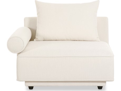 Moe's Home Rosello White Fabric LAF Modular Chair