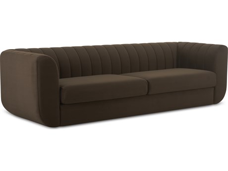 Moe's Home Rosy Brown Upholstered Sofa