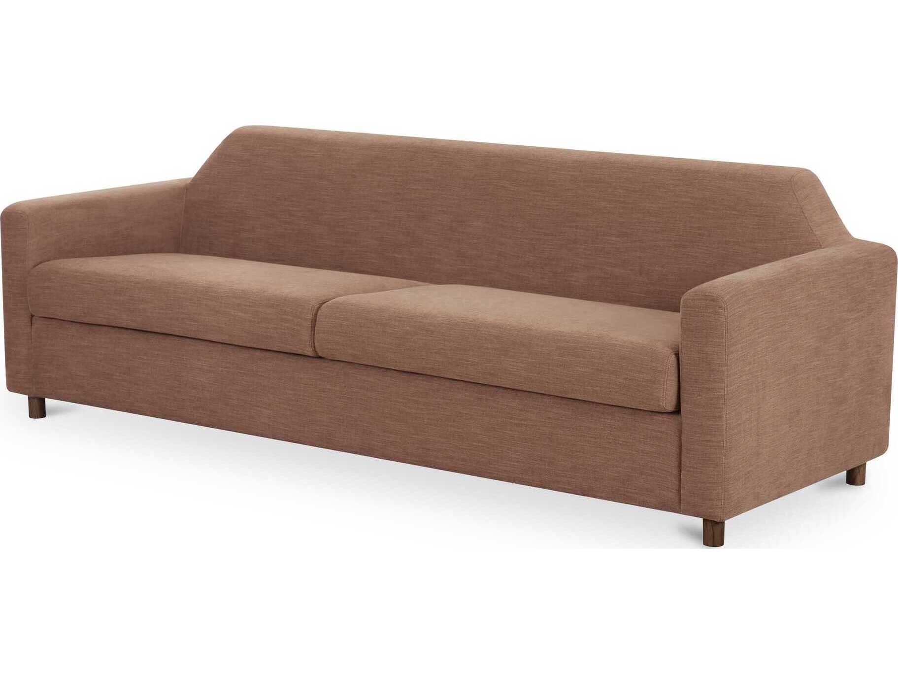 Moe's Home Collection OA-1109-33 Finch OA Washed Pink Sofa