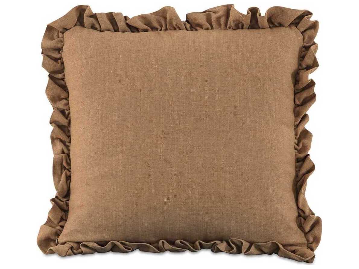 Moe's Home Collection OA-1110-23 Betty 20 X 20 inch OA Ginger Cushion in Brown