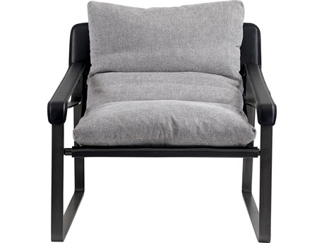 Moe's Home Black Fabric Accent Chair
