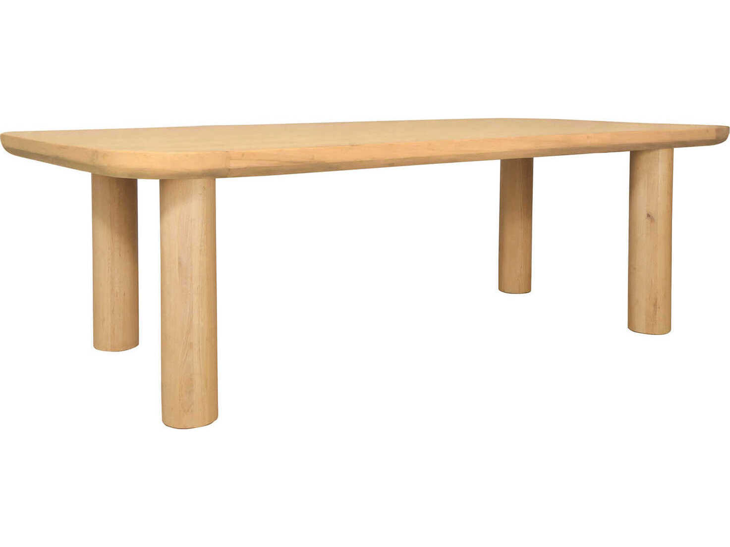 Anders Rectangular Wood Natural Dining Table