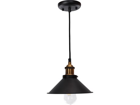 Moe's Home Renata 1-Light Black Mini Pendant