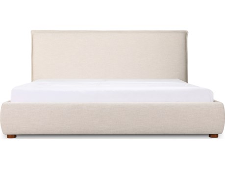 Moe's Home Luzon Queen Bed Wheat