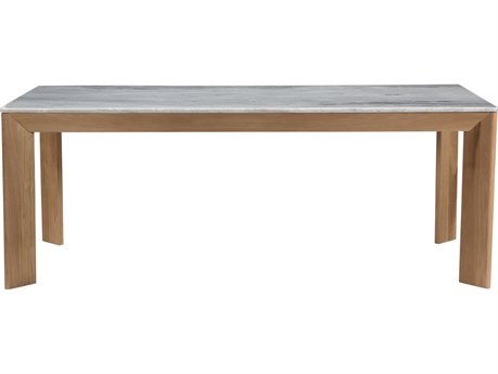 Moe's Home Angle Marble Dining Table Rectangular Large