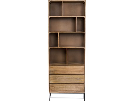Moe's Home Colvin Natural Bookcase