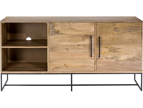 Moe's Home Colvin 60" Mango Wood Natural Media Console