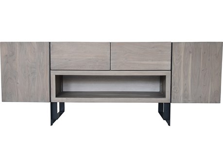 Moe's Home Tiburon 72 Acacia Wood Blush Media Console