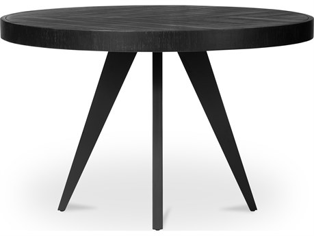 Moe's Home Parq Round Wood Black Dining Table