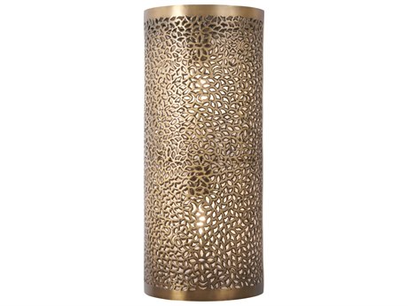 Metropolitan Moradabad 2-Light Gilded Brass Wall Sconce