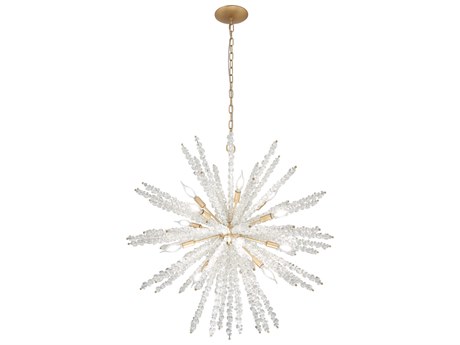 Metropolitan Aisi 16-Light Fawn Gold Sputnik Pendant