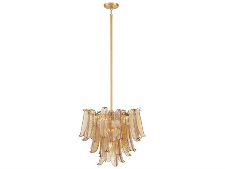 Metropolitan Regent 9-Light Legacy Brass Chandelier