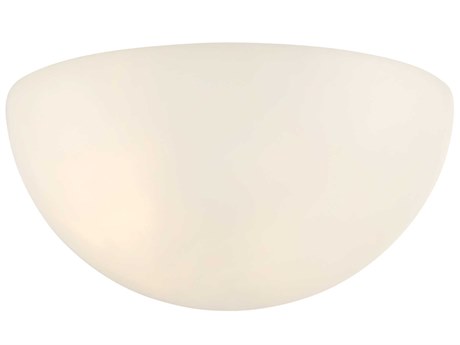 Metropolitan 1-Light White Wall Sconce