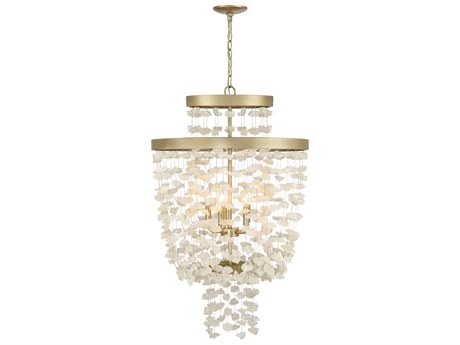 Metropolitan Stonybrook 5-Light Havana Gold Pendant