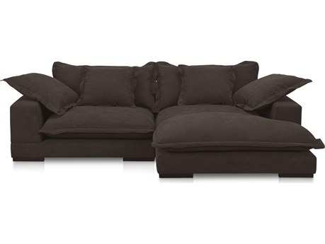 Moe's Home Daydream Sectional Dark Brown