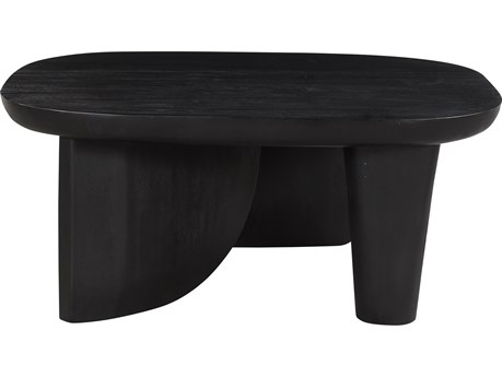 Moe's Home Era Rectangular Wood Black Coffee Table