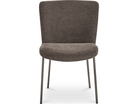 Moe's Home Early Dark Brown Upholstered Armless Dining Chair