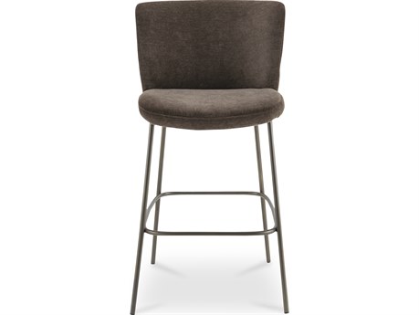 Moe's Home Early Dark Brown Bar Stool