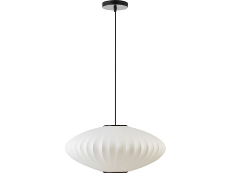 Moe's Home Lys 1-Light White Globe Pendant