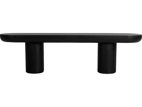 Moe's Home Rocca Bench Black