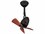Matthews Fan Company Diane Brushed Nickel & Mahogany Tone 16'' Wide Indoor Ceiling Fan  MFCDIBNWD