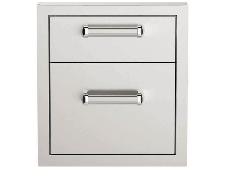 Fire Magic Flush Double Drawer