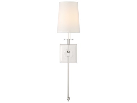 Minka Lavery Calera 1-Light Polished Nickel Wall Sconce