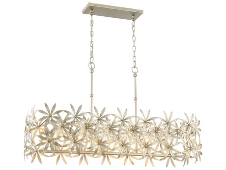 Minka Lavery Flower Child 6-Light Ambry Gold Linear Island Pendant