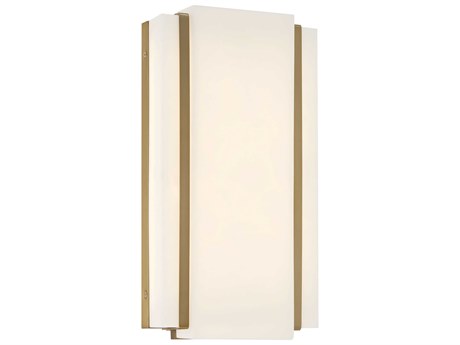Minka Lavery Tanzac 1-Light Soft Brass LED Wall Sconce