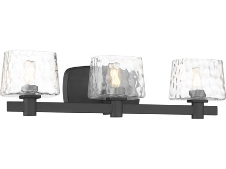 Minka Lavery Drysdale 3-Light Coal Black Vanity Light