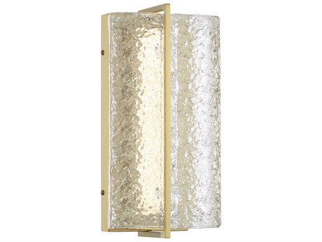 Minka Lavery Sevryn 1-Light Soft Brass Wall Sconce
