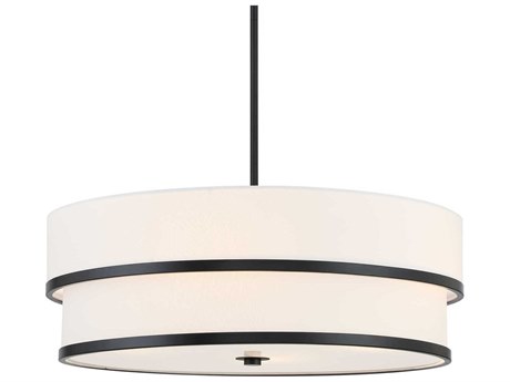 Minka Lavery Cascade 4-Light Coal Black Pendant