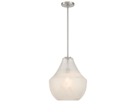 Minka Lavery Pacific 1-Light Brushed Nickel Bell Pendant